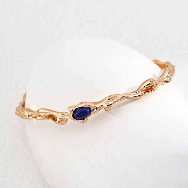 Sterling Silver Lapis Lazuli Bracelet