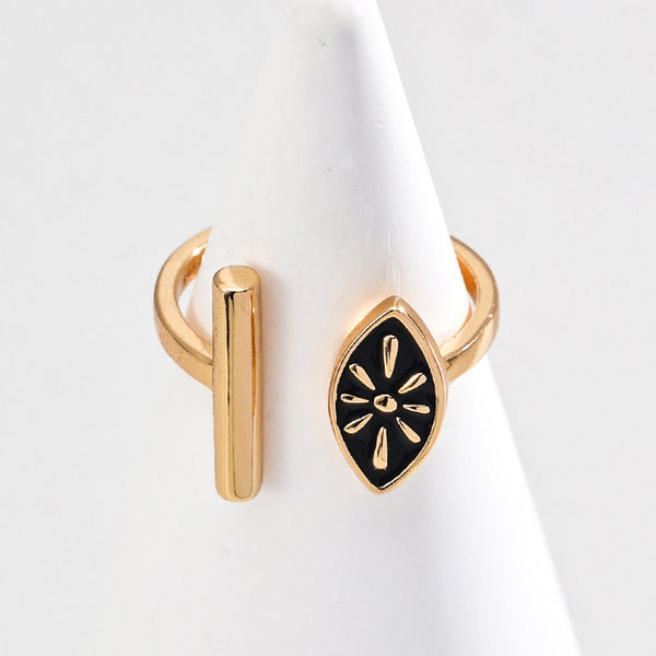 S925 Sterling Silver - Vintage Gold Ring